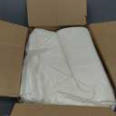 6-Pack Ivory Tablecloths for Rectangle Tables, 60 x 102 Inches, Stain-Resistant Polyester Fabric for 6 Foot Tables - Washable Table Covers for Weddings, Banquets, Birthday, Parties, Events