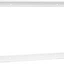 Pixy Canvas Floater Frame 10x20 for 3/4 (0.75) inch Deep Canvas Paintings/Canvas Prints/Wood Canvas Panels/Wall Art/Wall Decor/Home Decor/Artwork (White, 10 x 20 inch, Landscape)