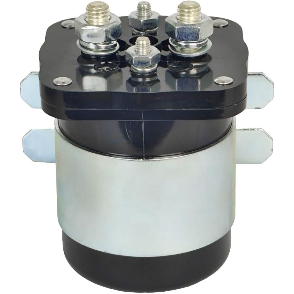 24V 200A Solenoid Contactor 586-905 586-114111 103101 Compatible with White Rodgers DC Power Relay Switch SPNO 4 Terminal Compatible with Cummins JLG Skyjack 3050692 3740068 146475 7750000111
