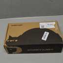 SPUNKYJUNKY Ceramic Dog and Cat Bowl with Wood Stand Non-Slip Matte Glaze Weighted Food Water Set for Cats &Small Dogs 13.5OZ