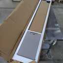 PetSafe Sliding Glass Pet Door - No-Cut DIY Install Doggy Door for Renters - Aluminum Frame - Adjustable Height 75 7/8" to 80 11/16" - Ideal for Large Dogs Up to 100 lb - White