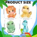 Gemscream 4 Pcs Large Dinosaur Party Decorations 23.6 Inch Cute Cartoon Dinosaur Cutouts Dino Baby Shower Birthday Decor Backdrop Photo Booth Props Party Supplies for Birthday Parties Decor