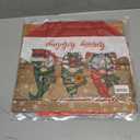 YOPPIX 8 Pack Large Christmas Gift Bag, Christmas Gift Wrapping Kit, Reusable Christmas Tote Bags, Non-Woven Shopping Bags for Xmas Gifts Wrapping Holiday Party Supplies