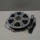 YEGUO 66ft 200 LED Orange and Purple Halloween Lights Outdoor Waterproof, Green Wire Christmas String Lights Indoor, 8 Modes Twinkle Tree Lights Plug in with Timer Memory