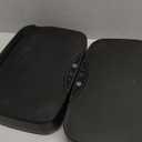 Vanpopubs 2 Pack 2.7 Gal Bathroom Trash Can with Lid, Automatic Trash Can Small Smart Garbage Can Touchless, Slim Motion Sensor Waterproof Plastic Trash Bins for Bedroom Office Kitchen Toilet Black