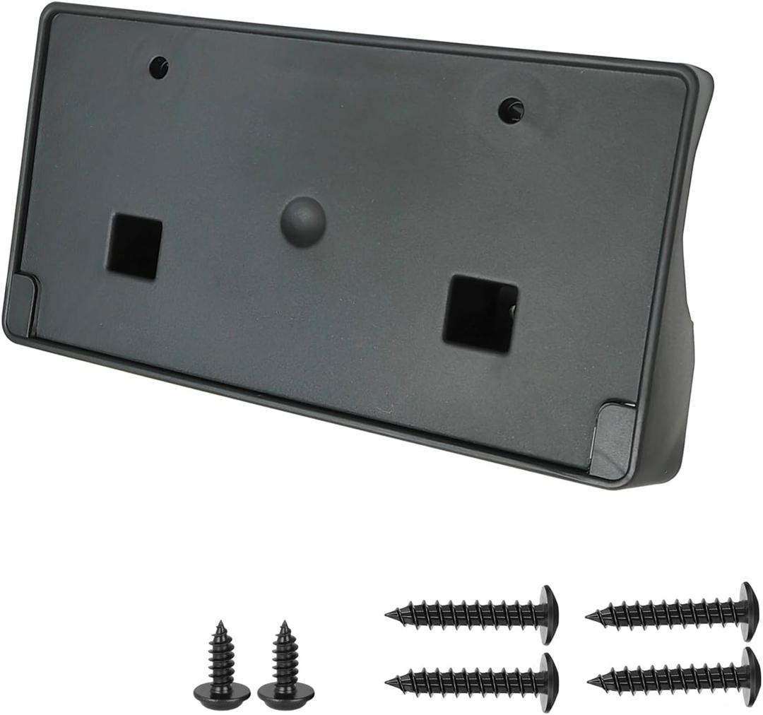 Front License Plate Frame Tag Mounting Bracket Holder Fits for 2019 2020 2021 2022 2023 Ram 2500 3500 4500 5500 Replacement 68362197AA