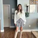 Bsubseach Flowy Shorts for Women High Waist Ruffle Mini Skirts Teen Girls Casual Boho Flowy Skirt Golf Tennis Skort (M)