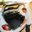 YITAMOTOR Cargo Trunk Mat Compatible with Mazda CX-5 2017 2018 2019 2020 2021, All Weather Custom Fit CX-5 Cargo Mat, Black