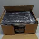 Somdot Tall Night Stand for Bedroom,Tall 5 Drawers Dresser, Vertical Storage Tower Unit, Nightstand Furniture with Fabric Drawer Organizer in Bedside Kids Dorm Room Closet Laundry Entryway,Black