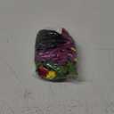 June Bloomy Day of the Dead Headpiece Rose Floral Crown Veil Halloween Costume Mexican Flower Headband (Red Yellow)