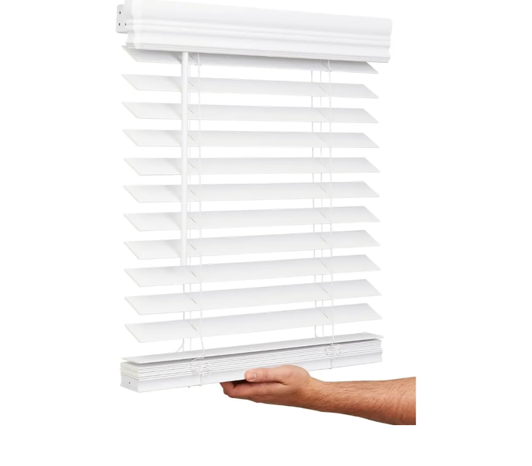 Persilux Window Blinds (26" W x 72" H, White) Cordless Blackout Roller Shades Thermal Insulated UV Protection Energy Saving Cordless Window Shades for Windows, Home and Office, Easy to Install