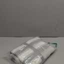 Burt's Bees Baby unisex-baby Beekeeper Wearable Blanket, 100% Organic Cotton, Swaddle Bag (Large, Quilted Grey Rugby)