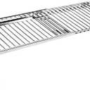 Hisencn 13.4''  25.2'' Adjustable Warming Rack for Charbroil Grill Replacement Parts, Stainless Steel Warming grates for Charbroil 2&3&4 Burner Gas Grills, for Charbroil Performance 463673017