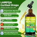 13 in 1 Cortisol Reducer for Women - Cortisol Supplements with Magnesium Glycinate, Ashwagandha, L-Theanine, Supports Stress Relief, Sleep, Hormone Balance & Mood, Fast Absorbing Formul (Lemon Flavor)