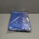 Mesh Beach Bag, Large Beach Tote with Zipper Pocket, Toys Pool Bag for Family Travel Vacation Cruise Essentials (Xxl, Zipper Closure - Blue)