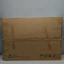 Haewon Vanity Desk with LED Mirror and 3 Light Modes, Makeup Vanity Table with Power Outlet, 4 Drawers and Hidden Storage Chair for Bedroom, White