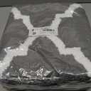 OLANLY Bathroom Rugs 70x24, Soft and Absorbent Microfiber Bath Rugs, Non-Slip Shaggy Shower Carpet, Machine Wash Dry, Bath Mats for Bathroom Floor, Tub and Shower, Dark Grey