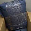 Litanika King Size Comforter Set Bluish Grey - 7 Pieces Bed in a Bag King Bedding Comforter Sets, Solid Lightweight Bed Set with Comforter, Sheets, Pillowcases & Shams