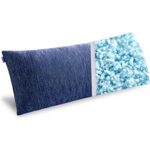 MIULEE Body Pillow for Adults Long Body Pillow for Side Sleeper Memory Foam Cooling Body Pillow for Bed Full Body Pillow for Back/ Stomach/ Side Sleeper 20x54 Inch Navy Blue