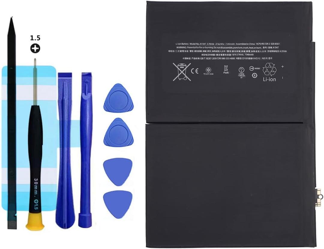 A1547 Replacement Battery for iPad Air 2 LTE, iPad Air 2 WiFi A1567 1566,0 Cycle Battery Compatible with Apple i Pad Air 2 A1566 A1567 with Repair Tool Kits
