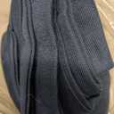Navy Blue Curtains 102 inch Length for Bedroom Back Tab Light Filtering Semi Sheer Blue Living Room Curtains Linen Cotton Textured Indigo Blue Drapery Panel Modern Farmhouse Aesthetic Decor Dark Blue