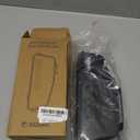 ROCKBROS Top Tube Bike Bag Waterproof Bike Frame Bag Lightweight Buckle Lock Design TPU Material Top Tube Bag Easy Install Cycling Top Tube Front Frame Pack 1L Capacity (Black)