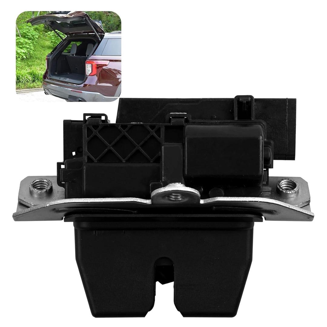 Tailgate Trunk Manual Lock Actuator Compatible with Ford Explorer, Escape, Edge, Police Interceptor, Mustang 2018-2023, Lincoln Nautilus, MKX 2015-2023, Replace FA1Z7443150C