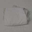 Laura Ashley Home - Cotton Ruffled Bedskirt, Lightweight & Classic Style (Ticking Stripe Green, Queen)