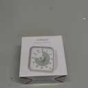 Visual Timer for Kids with Pause Function, 60 Minute Countdown Timer for Kids Desk Study, Teaching, Kitchen Cooking, Office Meetings, Time Management for ADHD (White)