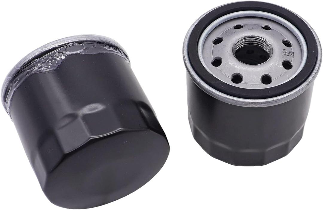 Oil Filter AM107423 AM101054 for John Deere 170 180 185 240 265 GX255 GX325, Kawasaki 16097-1069 49065-2060 49065-2068 2 PCS