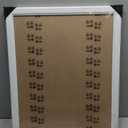 16x20 Wood Frame White, Natural Woodgrain 20x16in Picture Frame, Rustic Wooden 16 x 20 inch Gallery Wall Photo Poster Frame with HD Plexiglass, Horizontal Vertical Wall Mounting Display 1pcs