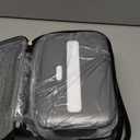 Electric Lunch Box Food Heater 100W, 4 in 1 Ultra Quick Heated Lunch Boxes for Adults 12V/24V/110V/220V Portable Food Warmer for Car/Truck/Office With Fork Spoon and Insulated Carry Bag (Pear White)