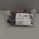 Panasonic Cordless Phone with Answering Machine, Advanced Call Block, Bilingual Caller ID and High-Contrast Display, Expandable System with 2 Handset Cordless Telephones - KX-TGD832M (Metallic Black)