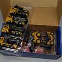 Geyiie Large Construction Trucks Toy Set, Construction Vehicles for Kids, 7 PCS Pull Back Engineering Cars with Excavator, Bulldozer, Dump, Cement Mixer, STEM Sand Toys Gifts for Boys Girls