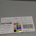 BIGTHUMB Jumbo Poster Markers Set: 12 Colors Large 15mm Wide Tip Permanent Ink Thick Acrylic Paint Pens for Rock Painting, Stone, Glass, Wood, Ceramic, Metal, Plastic, Fabric (Multicolor)