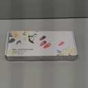 Practice Hand for Acrylic Nails- Silicone Nail Hand Practice Upgrade Nail Tips Never Fall Off, Fake Nail Manican Hand for Nail Practice, Flexible Practice Maniquin Hand with 200PCS Nail Tips