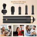 5 in 1 Blow Dryer Brush, Negative Ion Hair Dryer Brush Set Upgrade Hot Air Brush Air Styler Curling Wrap Air Curler, Curling Iron Hair Styling Tools As A Gift for Straight/Curl/Drying/Smoothing