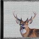 Junkogo Deer Fence Netting for Garden, 4x100 FT Plastic Mesh Fencing Roll 36 by 99