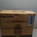 Ergonomic Office Chair - Mesh Desk Chair with Adjustable Lumbar Support High Back Computer Gaming Chairs - Big and Tall Office Chairs Adults, Comfortable for Long Hours, Black