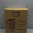 Trucozie Air Purifier for Home Large Room Bedroom Up to 1937 Ft in 1 Hr With Double-sided Air Inlet, Air Quality and Light Sensors, HEPA Sleep Mode for Allergies, Dust, Pollen, Pet Hair, Pink