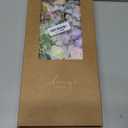 Ling's moment Fake Flowers Box, Faux Artificial Greenery Stems Foam Roses Gardenia Silk Ranunculus Fabic Flower for Centerpieces Bouquet Wedding Vase Decorations, Powder Blue & Peach, Deluxe Combo