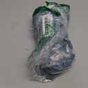 OVZME Dusty Blue Sheer Curtains 45 Inches Long 2 Panels, Light Filtering Sheer Curtains for Bedroom, Elegant Airy Draperies for Living Room Nursery Room, Dual Rod Pocket, Each 42Wx 45L