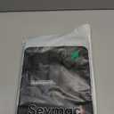 SEYMAC Case for iPad Air 11 Inch M4 / M3 / M2 (2026/2025 / 2024), Heavy Duty Shockproof Protective Case with Screen Protector, 360 Rotating Stand and Hand/Shoulder Strap, Black