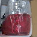 HECASA RH Tail Light Compatible with 2007-2013 Toyota Tundra Pickup Replacement for TO2801183 TO2801165 Halogen Rear Brake Tail Lamp Assembly(Red Lens+Clear Lens+Chrome Housing) (Right Side)