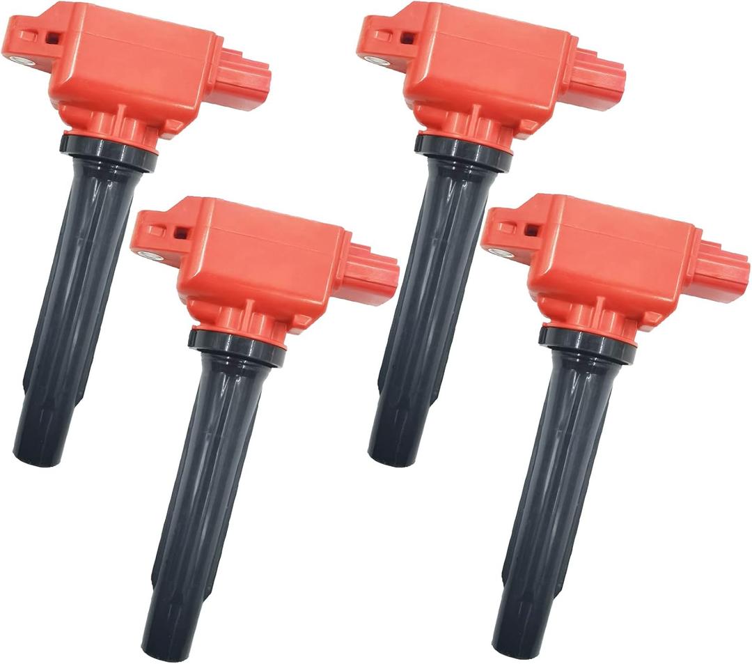 HIGH ENERGY IGNITION COILS PE20-18-100A PE2018100A UF-656 UF656 H2262-R SET OF 4 COMPATIBLE WITH Mazda 3 6 CX-3 CX-5 CX-9 MX-5 MIATA 2.0L 2.5L L4