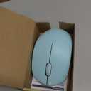 seenda Wireless Mouse for Laptop, 2.4G Noiseless Mouse with USB Receiver - Optical Tracking Portable Computer Mice for Chromebook, PC, Tablet, Windows System, 24 Months Battery Life - Mint Green