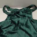 Vubiya Satin V Neck Maxi Dress S