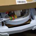 Height Adjustable Folding Baby Walker with High Back and Padded Seat