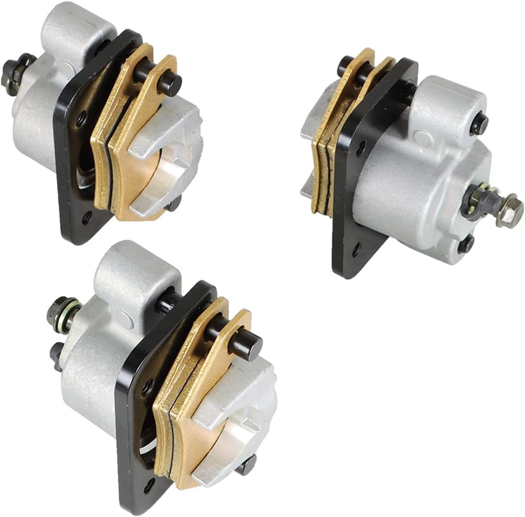labwork Front and Rear Brake Calipers Replacement for Arctic Cat 250 300 400 450 500 550 700 1000 S