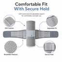 SJFFDP Side Position Trainer Belt, Anti Snoring Device, Prevent Back Sleep (L)